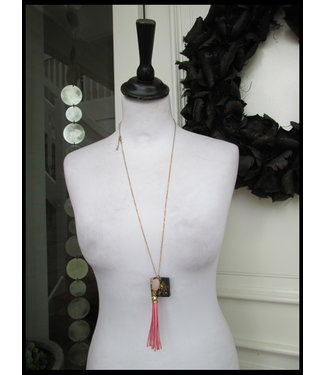 merkloos Pink Necklet