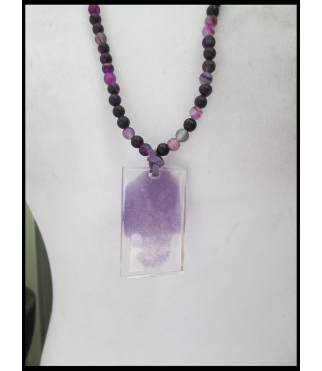 Purple Jo & Co Necklet