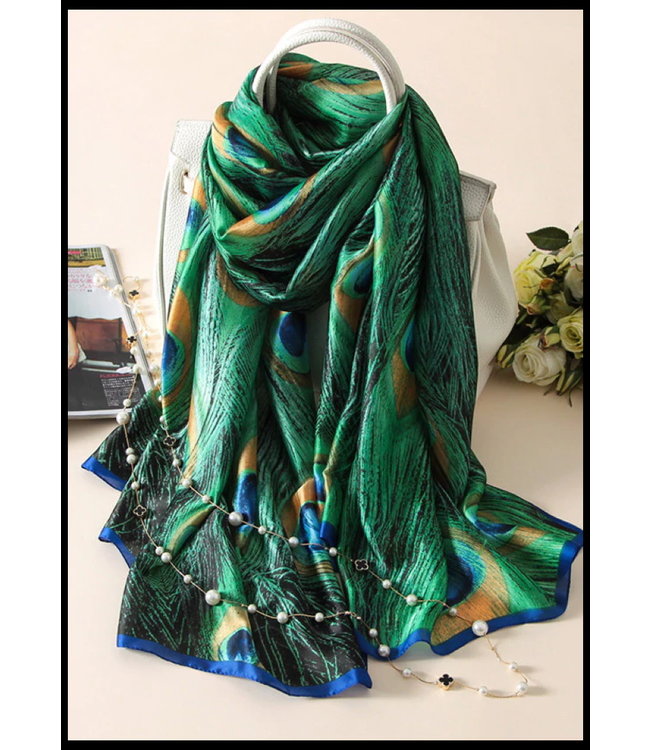 merkloos Blue Shawl