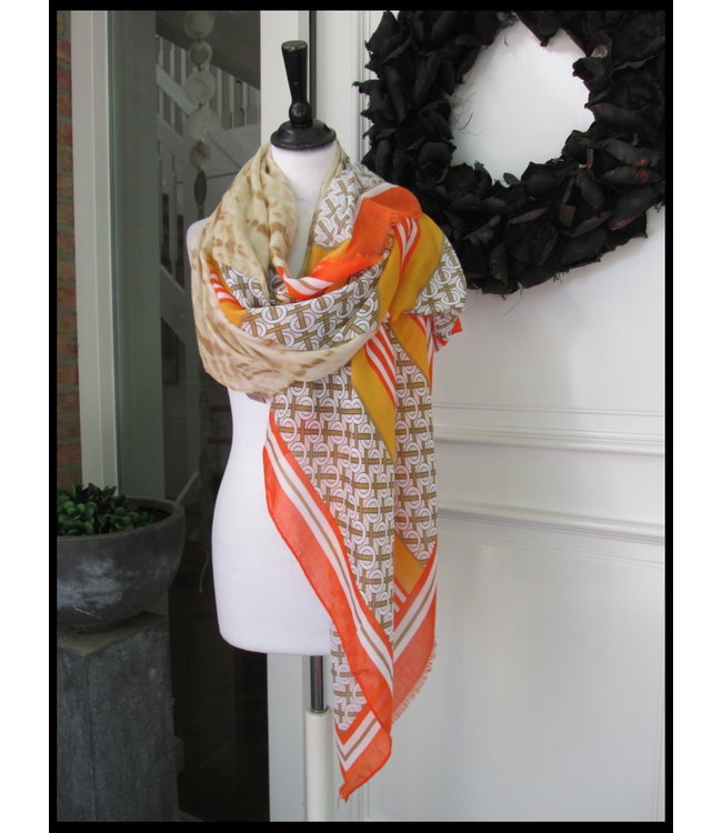 Orange Shawl