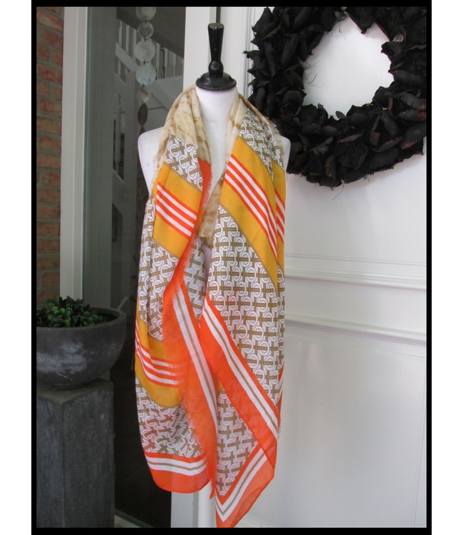 Orange Shawl