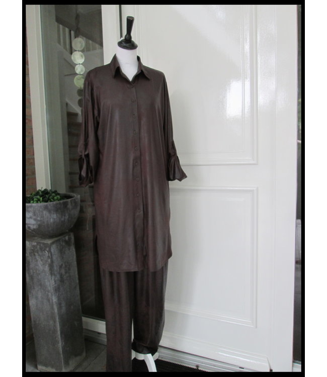 Leatherlook Magna Blouse