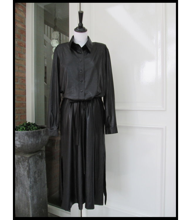 Top Leatherlook Magna Jurk