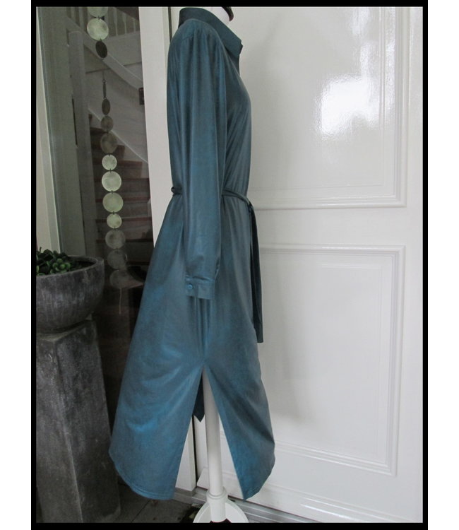 Top Leatherlook Magna Jurk