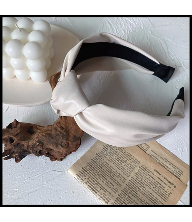 Leatherlook Haarband