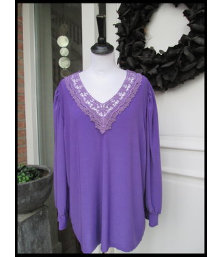 merkloos Purple Tunic