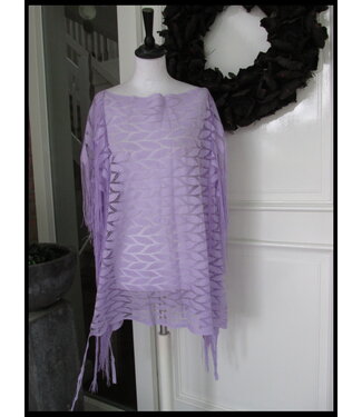 merkloos Purple Poncho