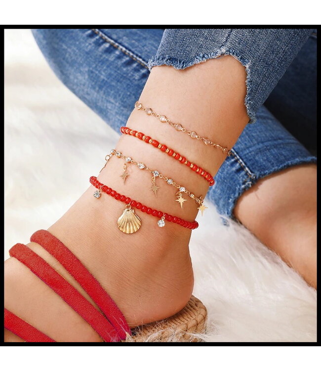 Viermaal Enkelketting