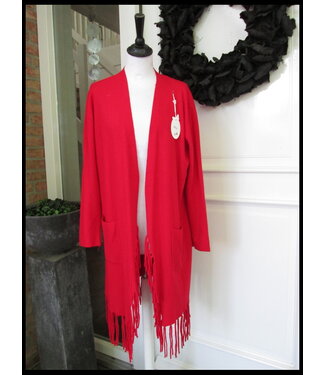 merkloos Red Waistcoat