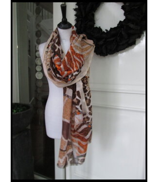 merkloos Brown Shawl