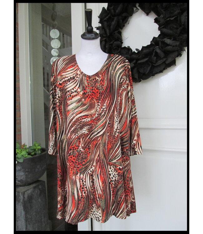 Orange Magna Tunic