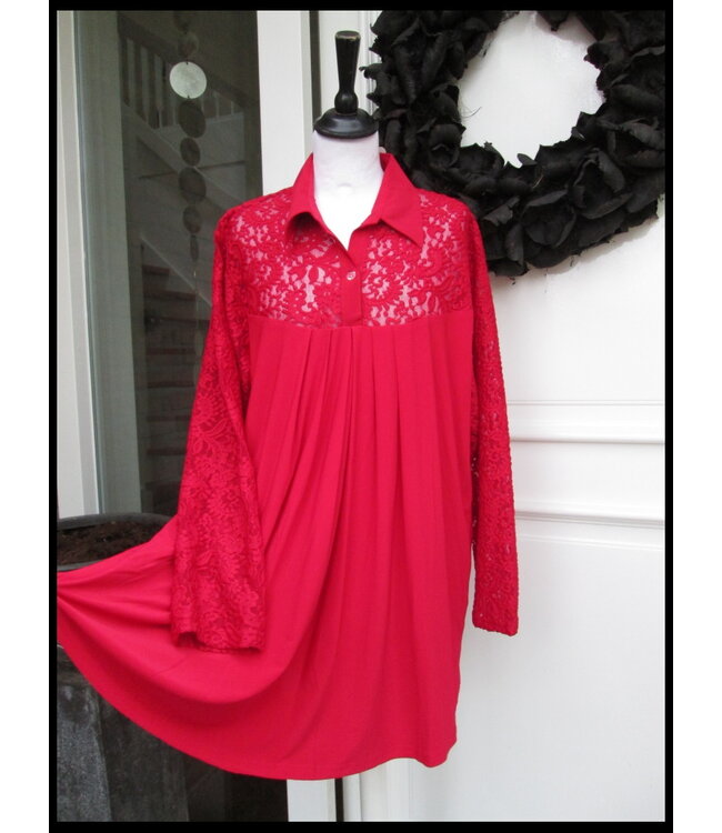 Red Magna Blouse