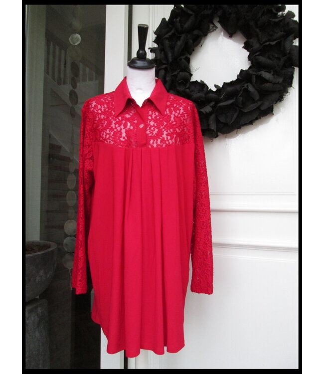 Red Magna Blouse
