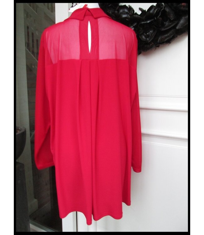 Rot Magna Bluse