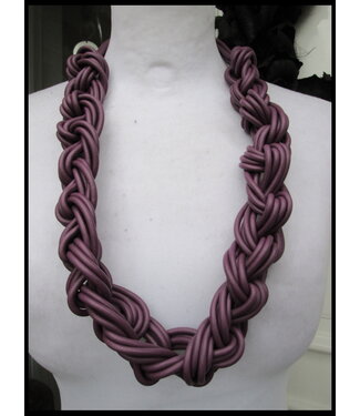 merkloos Purple Necklet