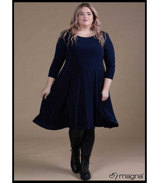 Blau Magna Kleid