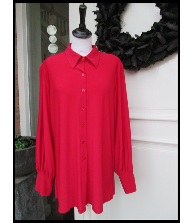 Rot Magna Bluse