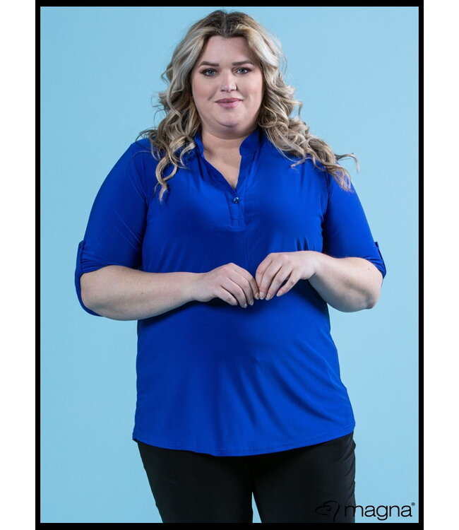 Blue Magna Blouse