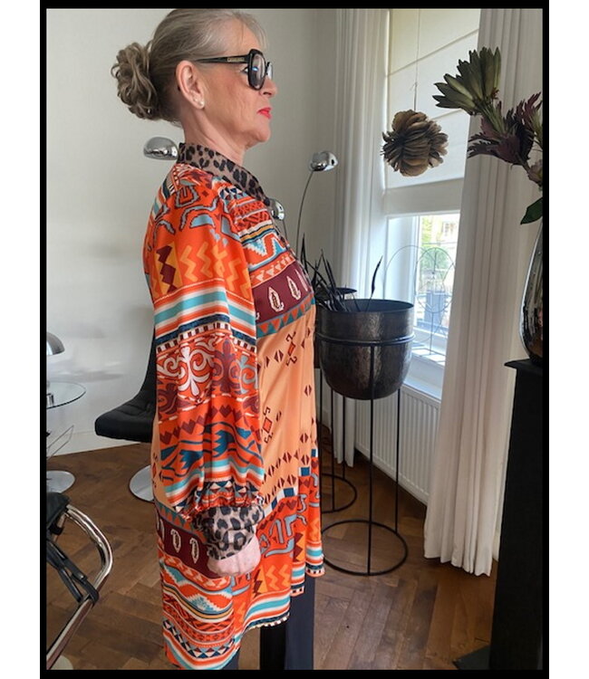 Satijnen Solar Blouse