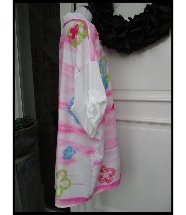 Toffe Bloemen Blouse