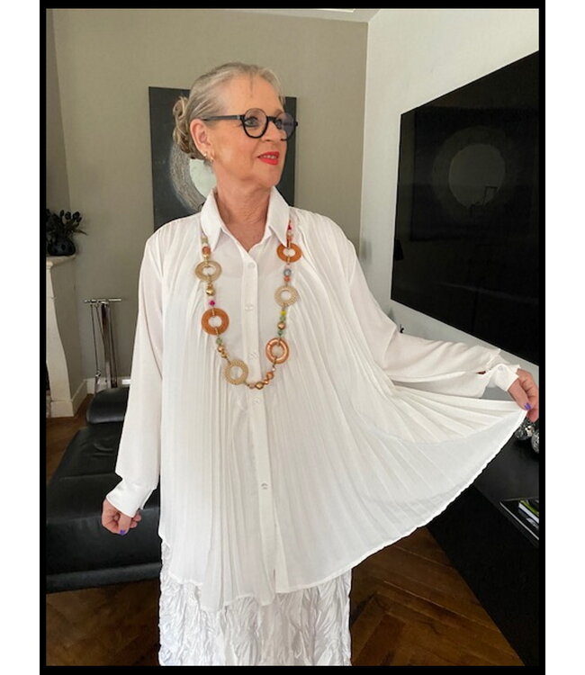 Weiß Bluse