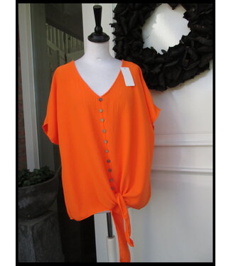 merkloos Orange Shirt