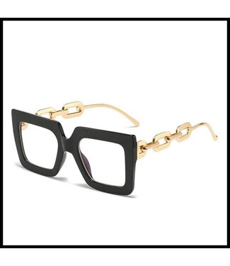 merkloos Black Glasses