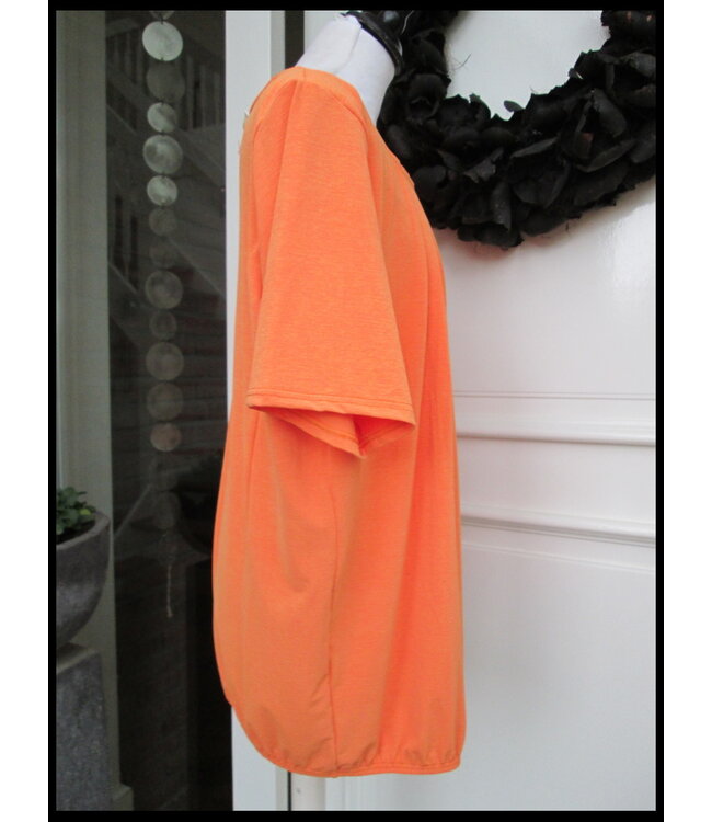 Orange Magna Bluse