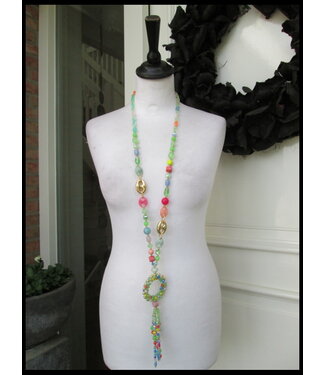 merkloos Green Necklet