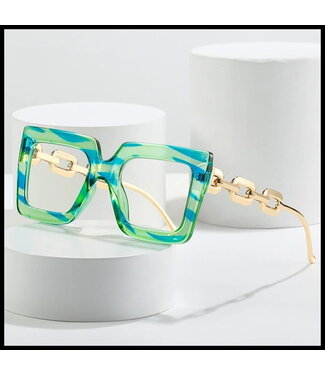 merkloos Green Glasses