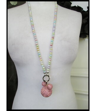 merkloos Pink Necklet