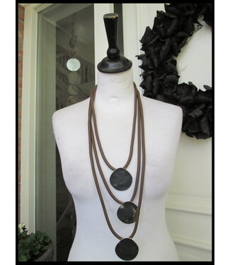 merkloos Brown Necklet