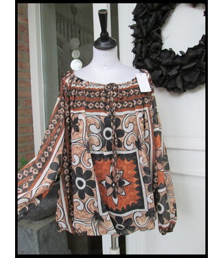 Voile Bruine Tuniek