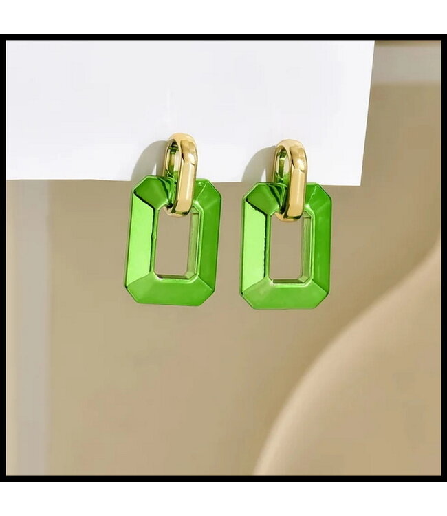Green Earring
