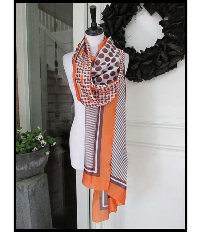 Orange Shawl