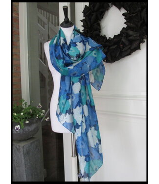 merkloos Blue Shawl