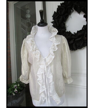 merkloos Gelb Bluse