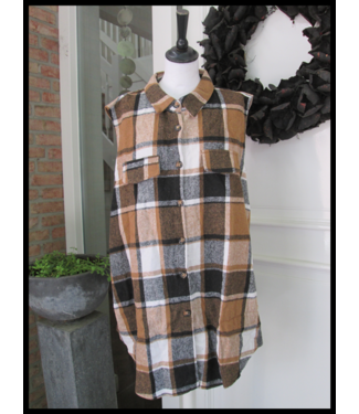 merkloos Brown Blouse