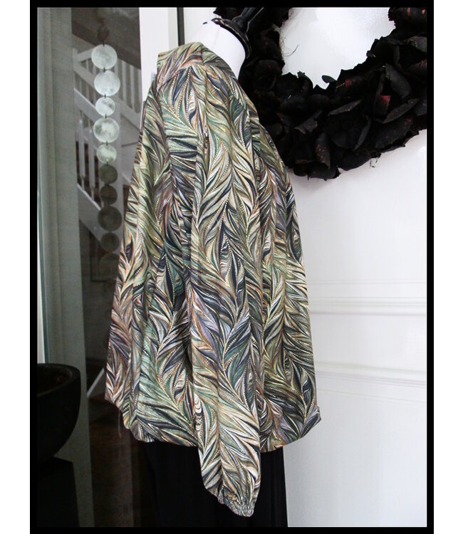 Grün Magna Bluse