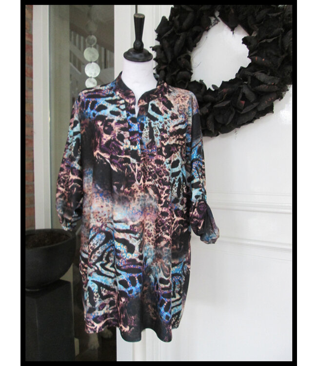 Schwarz Magna Tunika