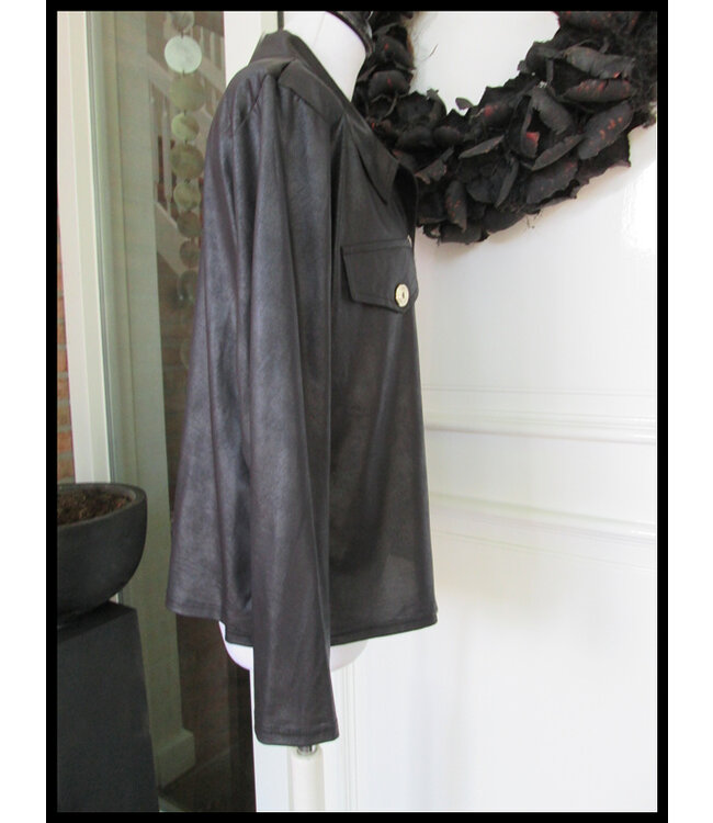 Black Magna Coat