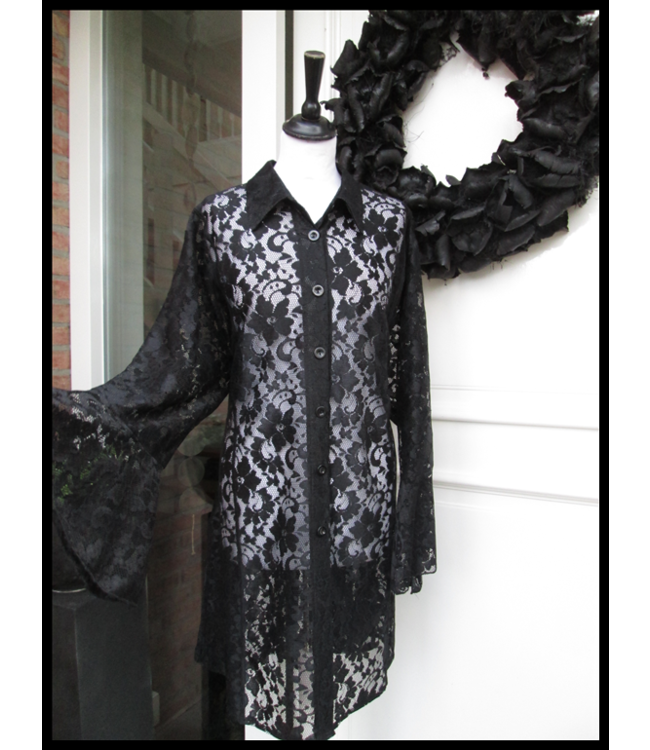 Black Magna Blouse