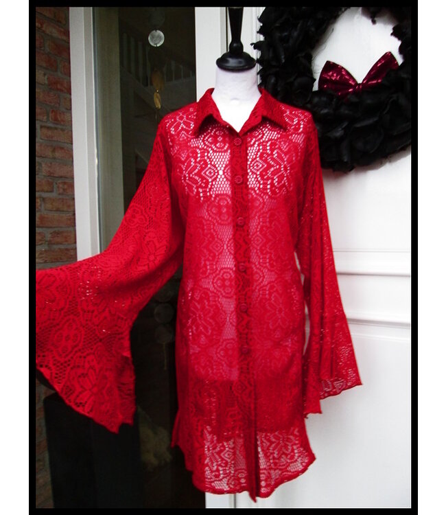 Red Magna Blouse