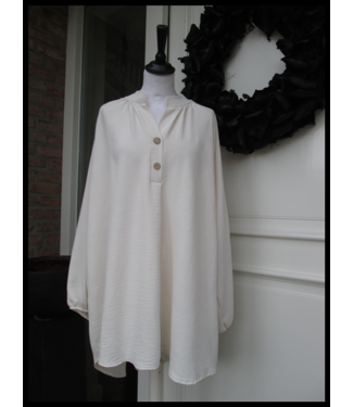 merkloos Braun Bluse
