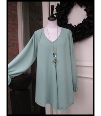 merkloos Green Tunic