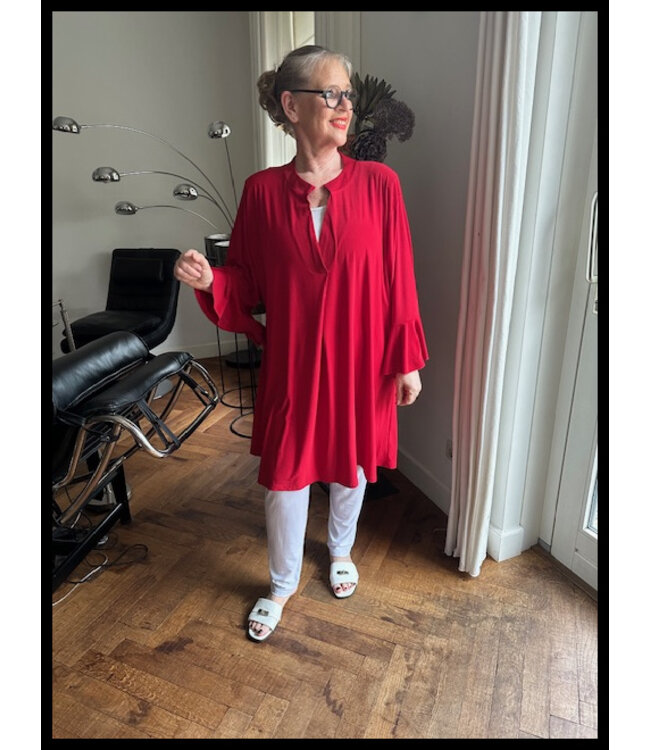 Red Magna Tunic