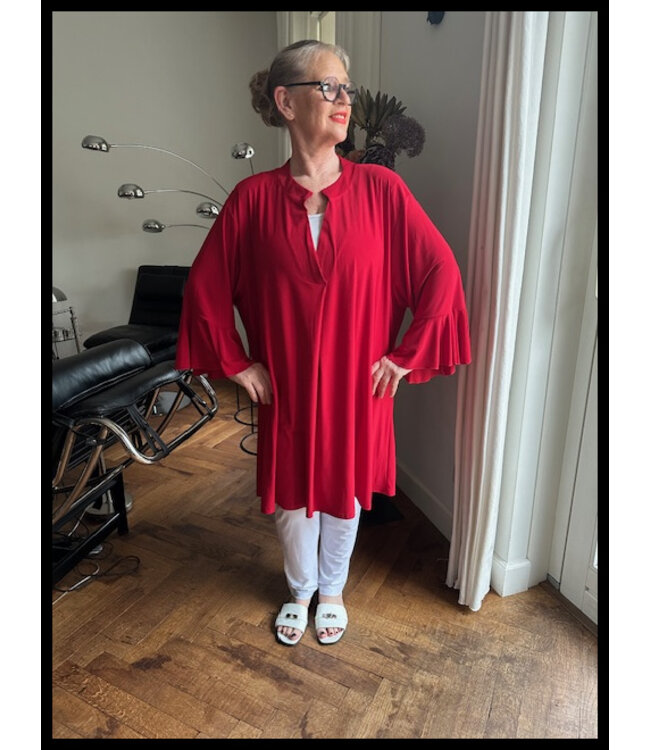 Red Magna Tunic