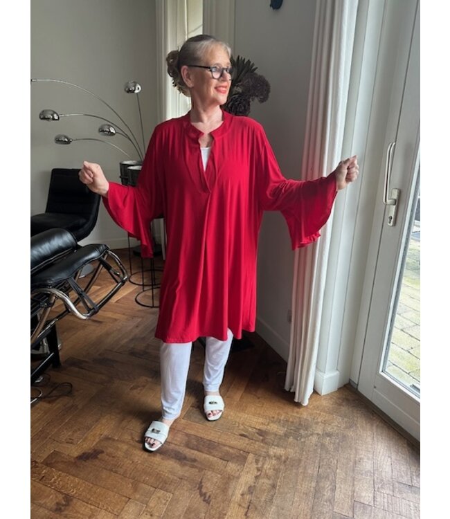 Red Magna Tunic