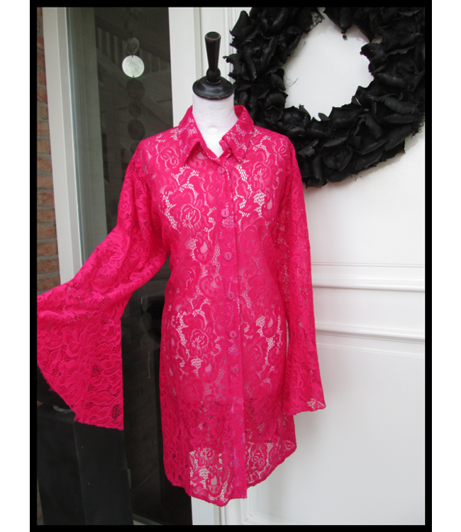 Wijde Manchet Magna Blouse