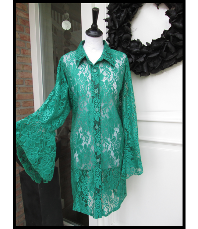 Wijde Manchet Magna Blouse